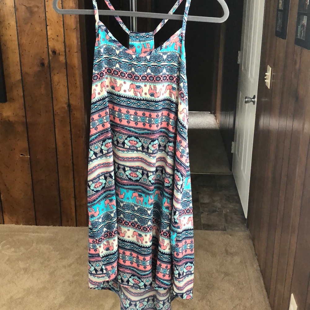Elephant print dress